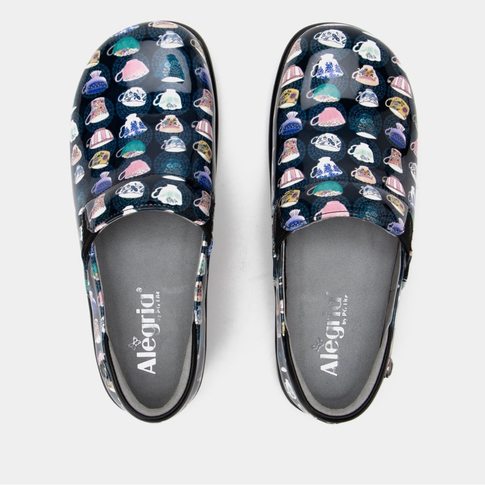Alegria Keli Teacup Black Patent Nursing Shoes | Size 41 | NIB